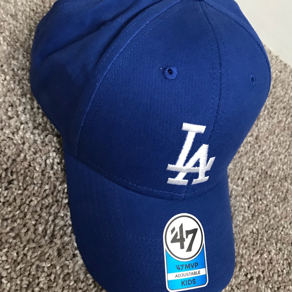 New Youth blue MLB LA cap